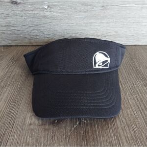 Taco Bell Black Employee Visor Hat